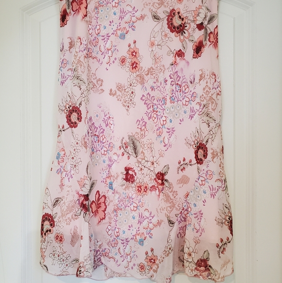 Mandees Pink Floral Skirt - Picture 6 of 9